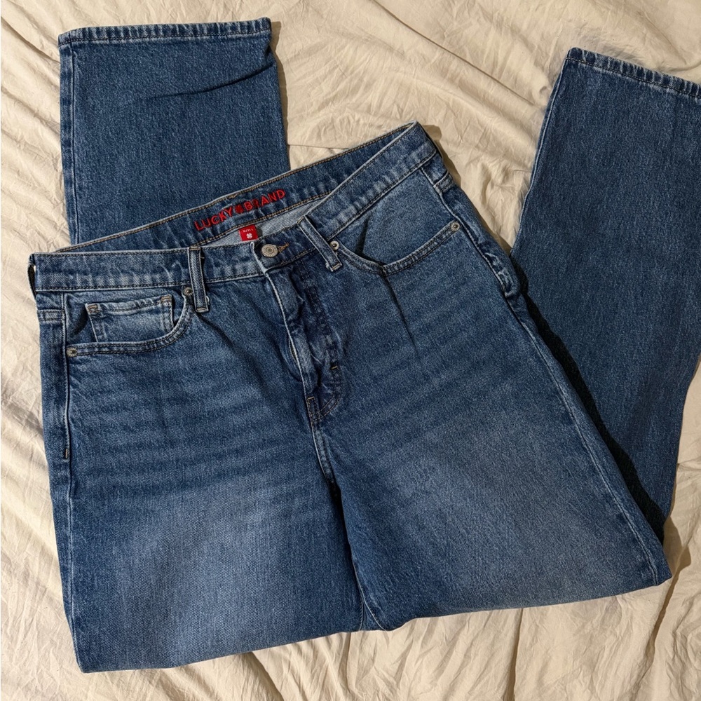 LUCKY BRAND - ZOE HIGH RIDE STRAIGHT - size 12/31L
